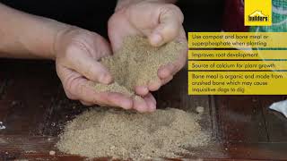 Planting Fertilisers Bone meal and Superphosphate [upl. by Sheffy]