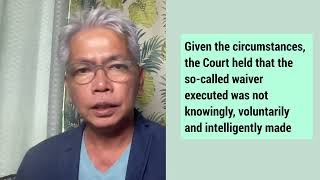 Custodial Interrogation Part 2  Consti II Bill of Rights  Atty Roel Pulido [upl. by Kitty]