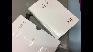 How to print initials onto Bibles [upl. by Clayborn]