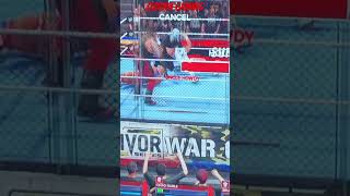 Uncle Howdy win WarGames for the Wyatt6 WWE 2K24 [upl. by Weiss]