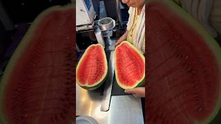 Do you like watermelon  Fruit Cutting Skills [upl. by Rehnberg823]