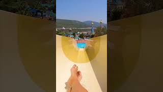 Kamikaze Slide at Adaland WaterPark Kusadasi Turkey Türkiye shorts [upl. by Issi]