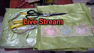 🔴 Live 🧵 Lining wali kurti stitching ☺️ [upl. by Nieberg]