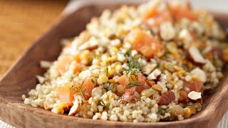 Recette  Recette salade quinoa saumon [upl. by Eeliab]