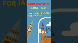 THIS IS THE LAST CALL FOR JAN INTAKE UK SESSION FOR 2025 CLOSING SOON SO HURRY UP [upl. by Assyla547]