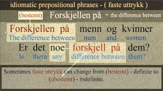 Norwegian Prepositions Explained  i  eller  på  Part 2 [upl. by Thisbee]