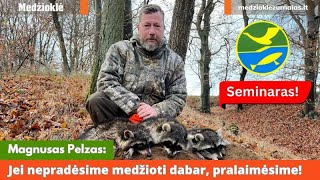 Baisesni už bet kokį plėšrūną Seminaras apie meškėnų medžioklę ir biologiją [upl. by Immac]