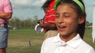 SHO golf skills challenge 2014 Bella Flores HQ [upl. by Laet]