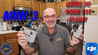 DJI Mini 3  Beginners Guide To Your First Flight or How To Fly The DJI Mini 3 [upl. by Sturdivant]