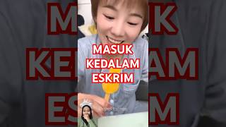 FUNNY❕MASUK KEDALAM ESKRIM🤣 [upl. by Attemaj768]