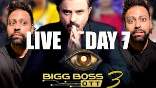 Day 7 Of Bigg Boss Ott 3 Recap And Highlights Live [upl. by Perr]