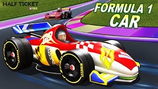 Sports Cars for Kids  Racing Cars  Formula 1 Cars for kids [upl. by Knitter]