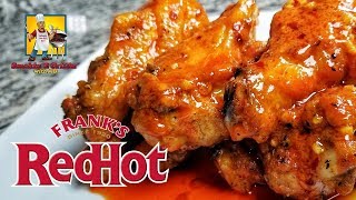 Buffalo Wings  Airfried Chicken Wings  Hot Wings [upl. by Hanley667]