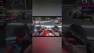 Insane Double Overtake At Singapore f1 f124 monoposto shorts [upl. by Gnaw]