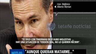 Revelador audio de Nisman  Telefe Noticias [upl. by Ahsap]