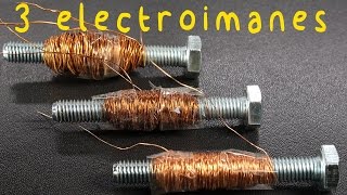 Electroimanes de Diferente Calibre ¿Cuál es más potente Proyecto de Ciencias [upl. by Craggy]