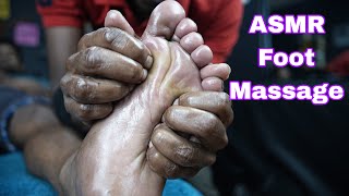 Very Satisfying ASMR Foot Massage  Foot Tapping  ASMR Foot Scratching  ASMR Leg And Foot Massage [upl. by Russom]