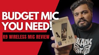 Cheap Wireless Microphone  k9 wireless mic for all devices  Sasta wireless mic [upl. by Hadeehuat]