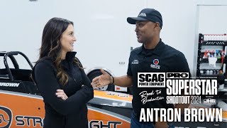 Antron Brown Shows Us His Crib Pt 2  The Road To The PRO Superstar Shootout [upl. by Hershell506]