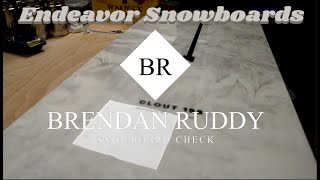 2021Endeavor Snowboards Clout Martha Sturdy edition [upl. by Ttelrahc625]