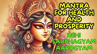 Discover the POWER of Dehi Saubhagyam Aarogyam for Unlimited Happiness [upl. by Allyce619]