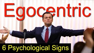 6 Signs You Are Egocentric [upl. by Tomkin661]