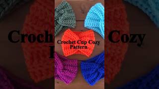 Crochet Cup Cozy Pattern  Easy and Quick Crochet Tutorial crochettutorial crochetpattern [upl. by Coonan273]