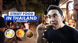 STREET FOOD IN THAILAND FOR A DAY  HASH ALAWI [upl. by Knick]