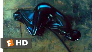 The Girl in the Spiders Web 2018  Black Latex Torture Scene 810  Movieclips [upl. by Onil]