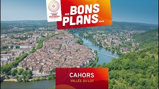 Des bons plans pour Cahors  Vallée du Lot [upl. by Rodie799]