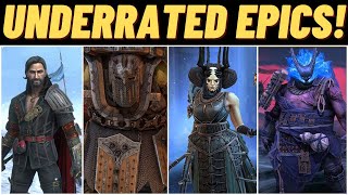 IF YOU OWN THESE 8 EPICS BUILD THEM UNDERRATED [upl. by Madison]