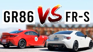 2022 Toyota GR86 vs 2013 Scion FRS  Worth the Upgrade [upl. by Ntsud607]