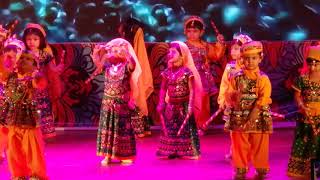 VIBGYOR Pune 2017 Dandiya Dance by Nursery Kids [upl. by Gnet]