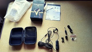 Unboxing and Review of MIRFAK MC1 Lavalier Microphone for Use with DSLR Camcorder Mobile Phone PC [upl. by Kronfeld574]