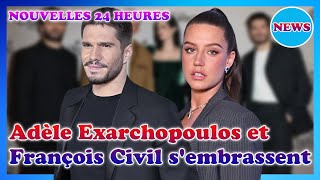 Adèle Exarchopoulos et François Civil sapprêtent à sembrasser  limage attendue [upl. by Atonsah]