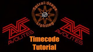 Avolites Timecode Tutorial Winamp [upl. by Meehar]