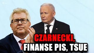 Jarosław Kaczyński o TSUE finansach PiS Czarneckim budżecie TK [upl. by Koehler358]