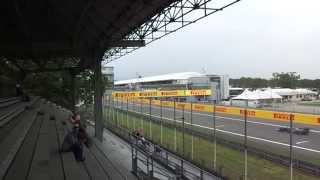 The view from Grandstand 24 Vedano at Monza 2014 Italian Formula 1 Grand Prix [upl. by Nahtanohj]