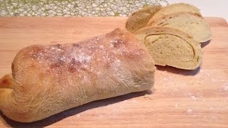 Italienisches Ciabatta Baguette Selber Machen Rezept [upl. by Melborn]