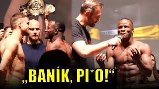 Keita si podmanil Ostravu „BANÍK PIO“  KEITA vs SAMSONIDSE STAREDOWN OKTAGON 50 [upl. by Dinesh]