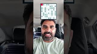 Sudoku puzzle 🧩 sudoku puzzle math mathematics [upl. by Arved697]