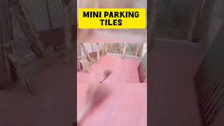 Mini parking tiles Wow mast दिख रहा हैंexperiment tiles home bkart miniparking ब्रांडा [upl. by Annairda]