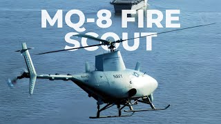 MQ8 Fire Scout  The Autonomous Helicopter for Naval Recon  Unmanned Vigilance [upl. by Kirsti]