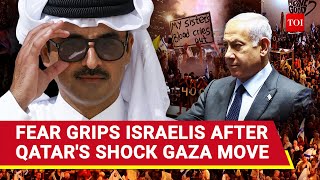 Israelis Cry In Fear After Qatars Big Gaza Move Bibi Escobar You Failed  Tel Aviv Erupts [upl. by Berneta]