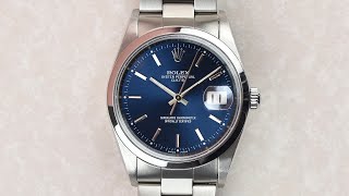 Rolex Oyster Perpetual Date ref 15200 [upl. by Yderf513]