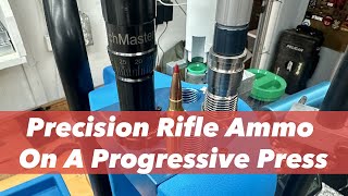 Precision Rifle Ammo On A Progressive Press [upl. by Isewk207]