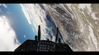 DCS  Diving Notching Flaring Killing Badgering  F16C [upl. by Vullo]