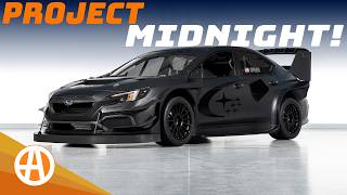 Subaru Debuts Wild WRX Dubbed Project Midnight [upl. by Heid483]