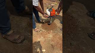 71cc Earth Auger 9787672239 Melur Madurai drill earthauger digging farming automobile [upl. by Taddeusz270]