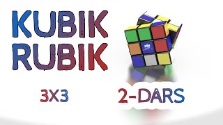 Kubik rubik 3x3 formula  2dars [upl. by Eyatnod272]